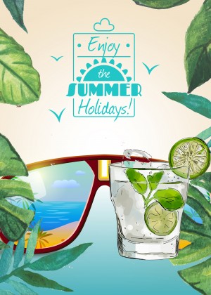Enjoy The Summer Holiday with Mocktail